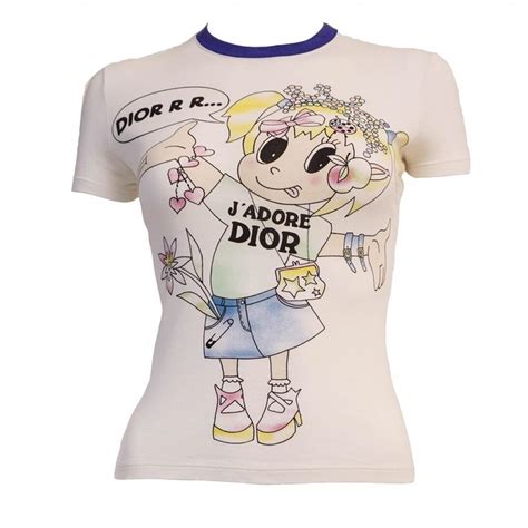 dior cartoon shirt|christian dior t shirts men's.